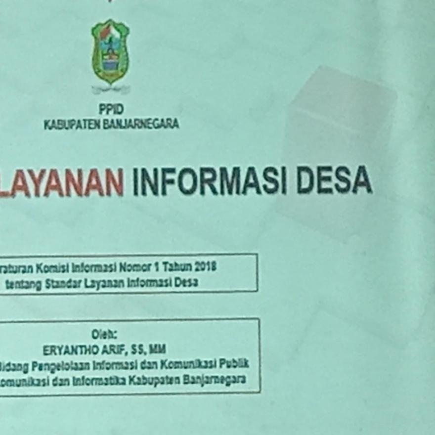 SOSIALISASI KETERBUKAAN INFORMASI PUBLIK DESA